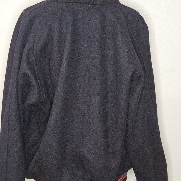 VINTAGE Lasley Knitting Co varsity letterman jacket - Picture 4 of 16